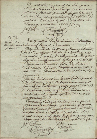 Registre d'État Civil 1804-1805