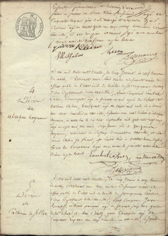 Registre d'État Civil 1830