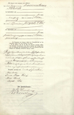 Registre des mariages 1894