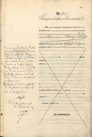 Registre des décès 1883