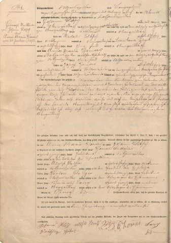 Registre des mariages 1872-1881