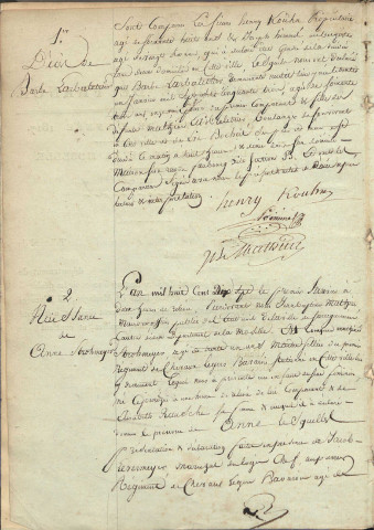 Registre d'État Civil 1817