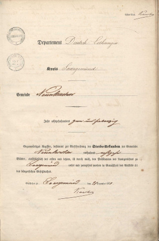 Registre des décès 1872-1875