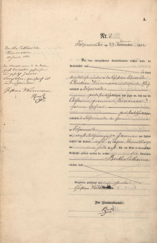 Registre des naissances 1882-1891