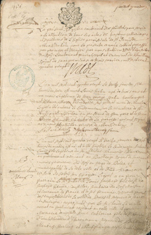 Registre de catholicité 1780-1790