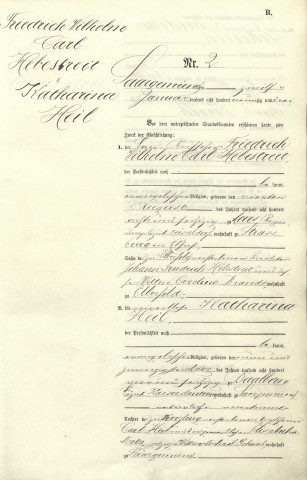 Registre des mariages 1893