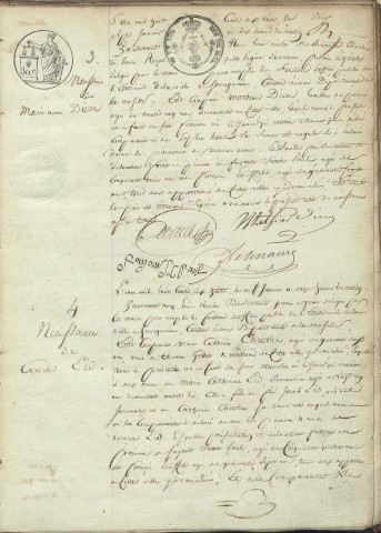 Registre d'État Civil 1818