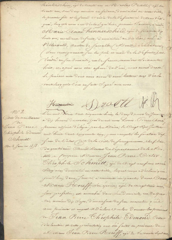 Registre d'État Civil 1858