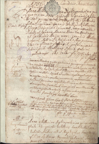Registre 1756-1763