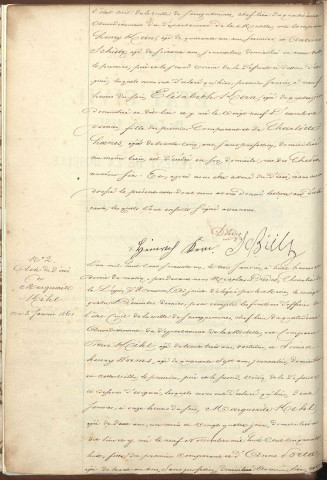 Registre d'État Civil 1861