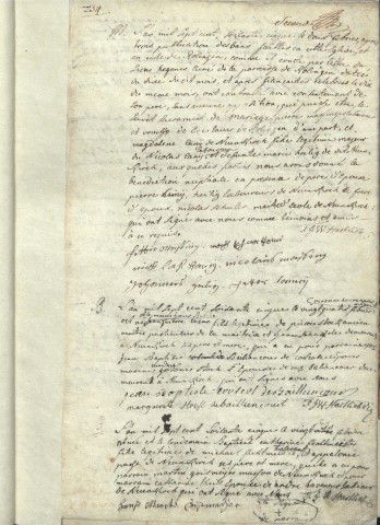 Registre de catholicité 1765-1779