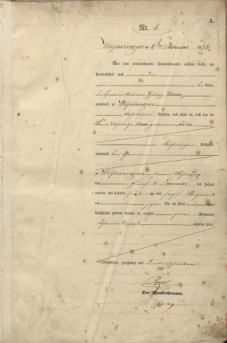 Registre des naissances 1876-1882