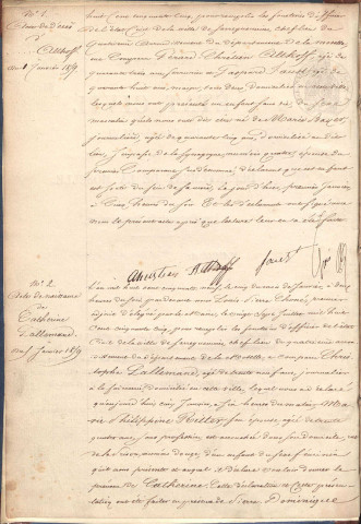Registre d'État Civil 1859