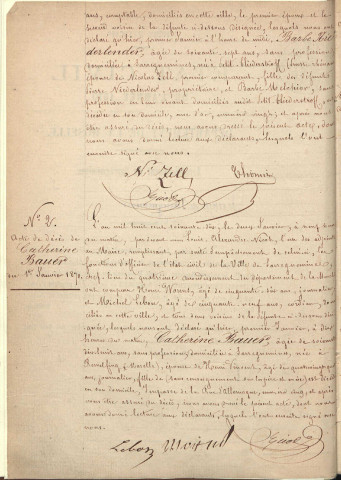 Registre d'État Civil 1870