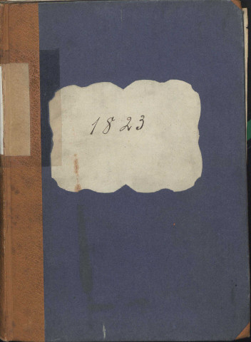 Registre d'État Civil 1823