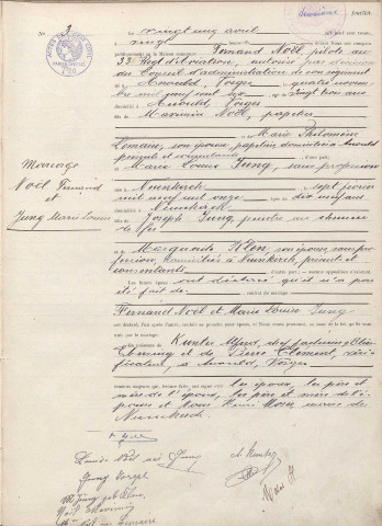 Registre des mariages 1930-1932