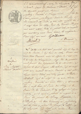 Registre d'État Civil 1846