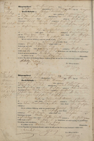 Registre des décès 1872-1882