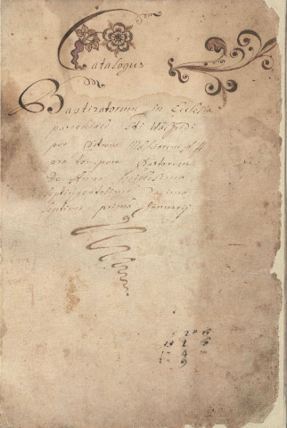 Registre de catholicité 1717-1731