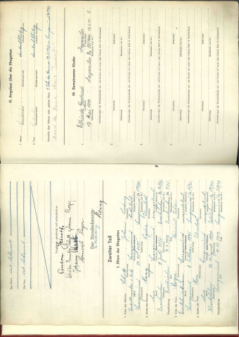 Registre des mariages 1943