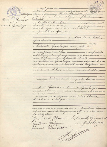 Registre des mariages 1935-1936