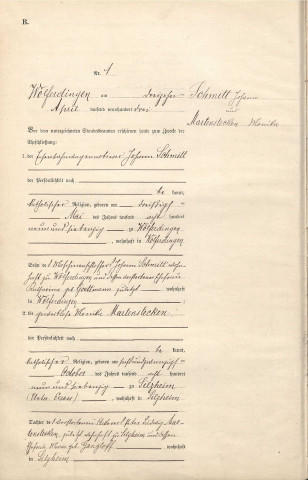 Registre des mariages 1903-1907