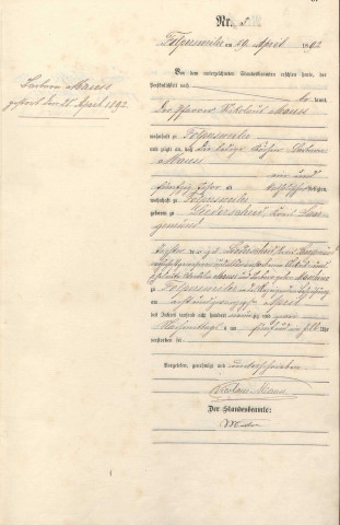 Registre des décès 1892-1901