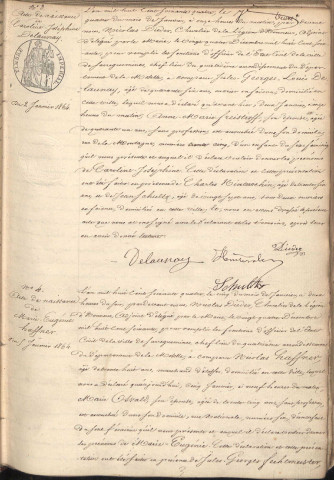 Registre d'État Civil 1864