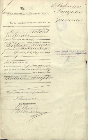 Registre des naissances 1893