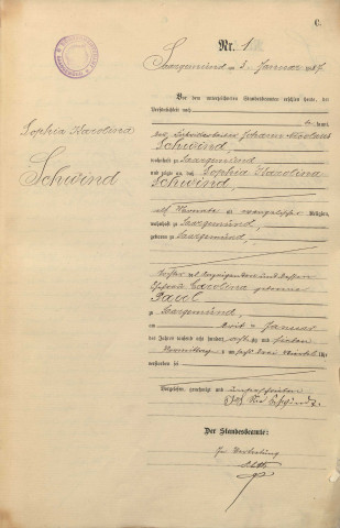 Registre des décès 1887