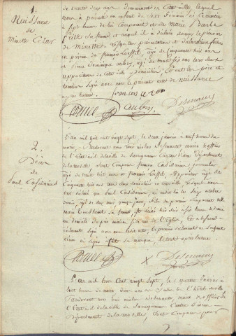 Registre d'État Civil 1827