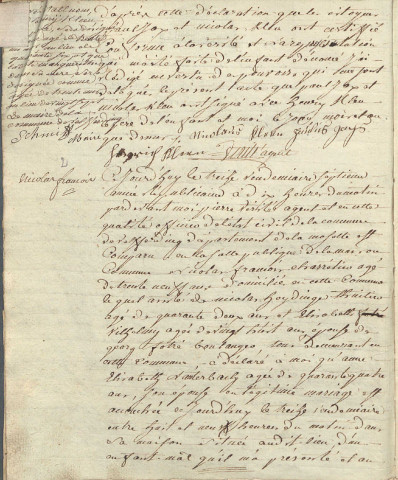 Registre d'État Civil 1800-1811