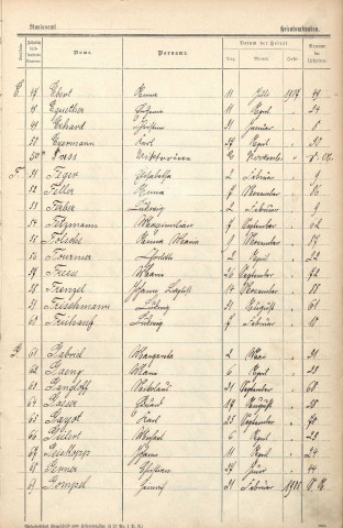 Registre des mariages 1907