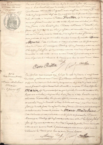 Registre d'État Civil 1855