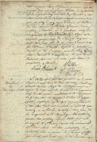 Registre d'État Civil 1841
