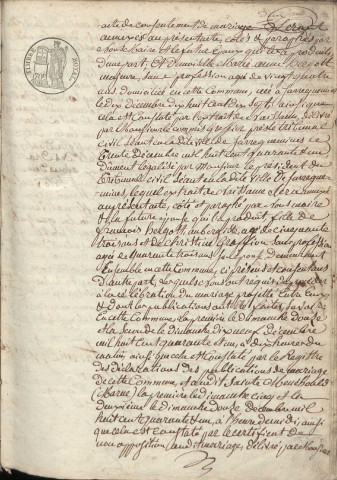 Registre d'État Civil 1842-1851