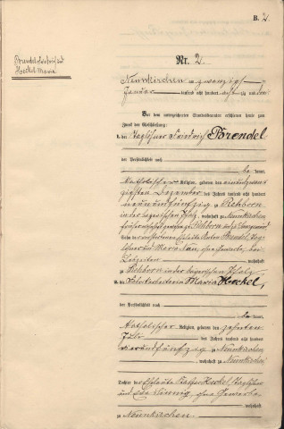 Registre des mariages 1883-1892