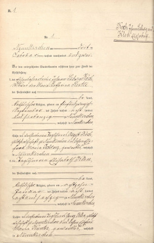 Registre des mariages 1902-1911