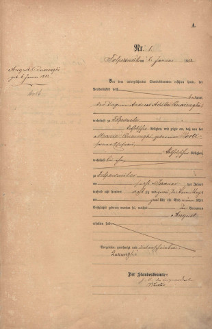 Registre des naissances 1882-1891