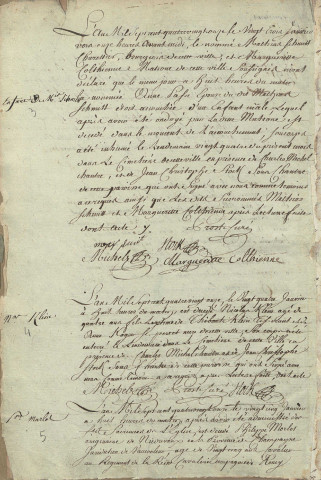 Registre des décès 1791-1793
