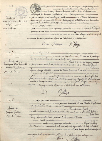 Registre des décès 1927-1928