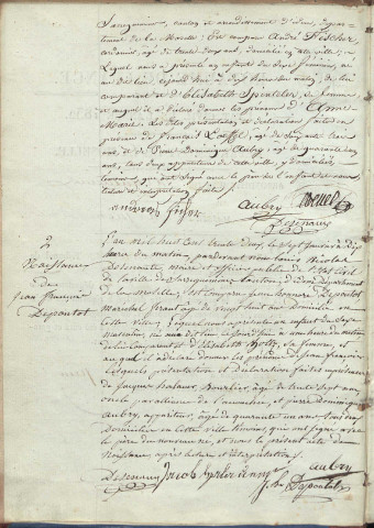 Registre d'État Civil 1832