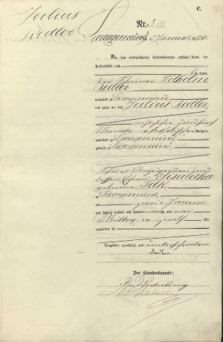 Registre des décès 1894