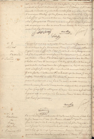 Registre d'État Civil 1854