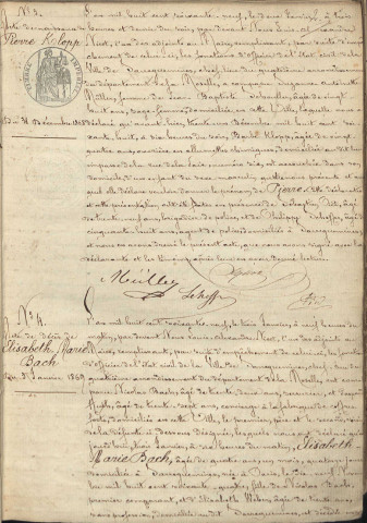 Registre d'État Civil 1869