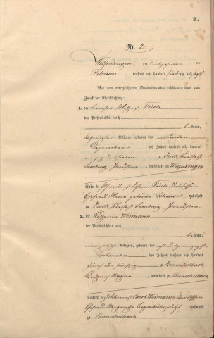 Registre des mariages 1876-1882