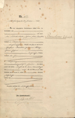 Registre des naissances 1883-1887