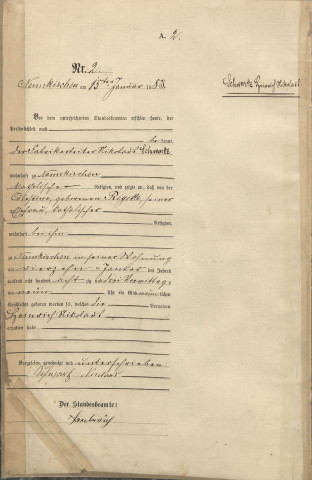Registre des naissances 1883-1892