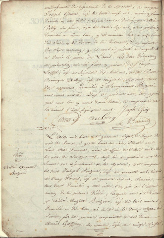 Registre d'État Civil 1847