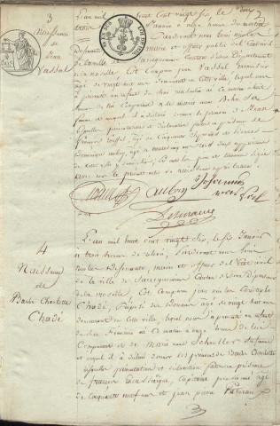 Registre d'État Civil 1826